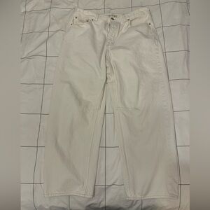 Madewell Darted Barrel Jeans in vintage canvas